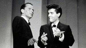 Frank Sinatra con Elvis Presley