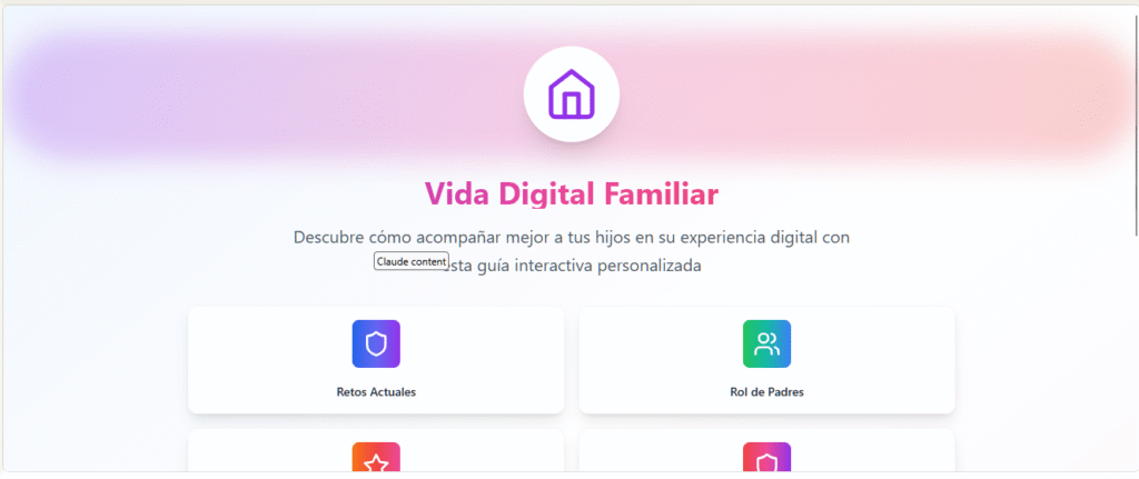 Educación digital en el ámbito familiar